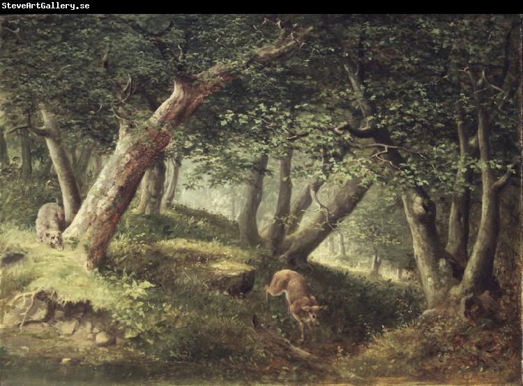 William Holbrook Beard Brooklyn Museum In the Forest